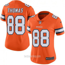 Demaryius Thomas Denver Broncos Womens Game Color Rush Orange Jersey Bestplayer